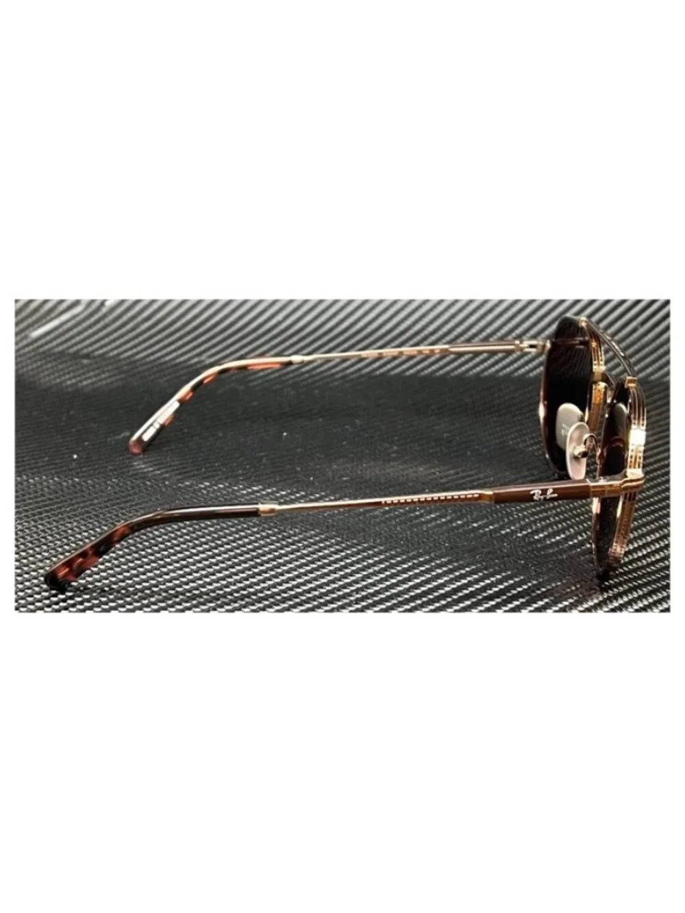 New Ray-Ban Men Rose Gold Sunglasses 51-20-140